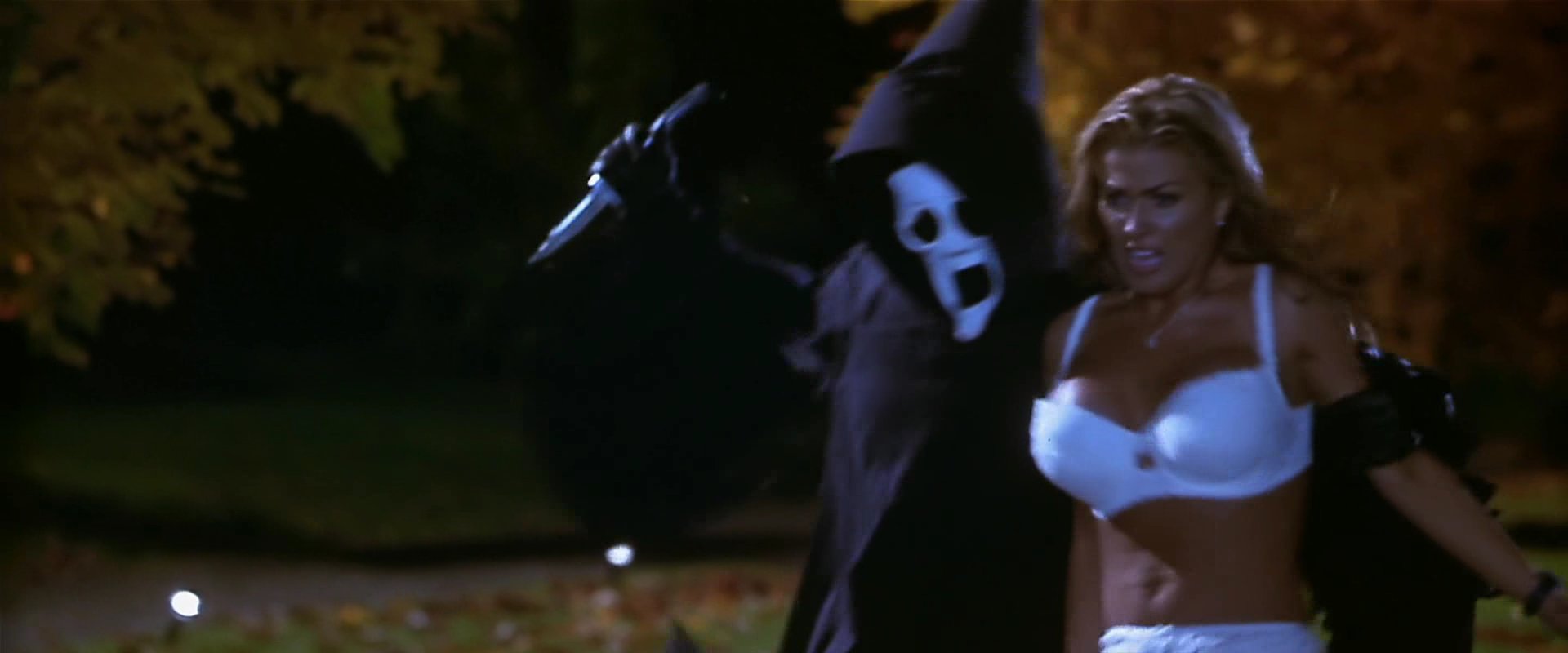 Scary movie boob grab gif